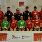 Formación del Aule femenino que milita en Primera División.