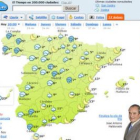 Imagen de la página de entrada de la web eltiempo.es de José Antonio Maldonado.