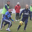 La Deportiva ya prepara el próximo partido del campeonato de Liga frente al Almería.