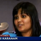 Yamini Karanam explica su sorpresa al descubrir que tenía un embrión en el cerebro.