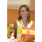 Carme Chacón, en una imagen de archivo, en una conferencia sectorial