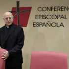 El presidente de la Conferencia Episcopal, Ricardo Blázquez. JUAN CARLOS HIDALGO