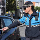 Una agente de la Policía Local, en imagen de archivo.