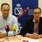 Mateos y Vaquera, en la presentación del curso de la ULE.