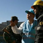 Ban Ki Moon visita la ciudad chilena de Concepción, devastada por el seísmo.