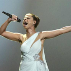 Pastora Solerpoco antes de sufrir un desmayo provocado por miedo escénico en un concierto en Sevilla