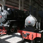 El Museo del Ferrocarril exhibe locomotoras de vapor del antiguo tren minero de la MSP.