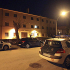 Cuartel de Almazán donde anoche permanecía el detenido.