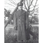Félix Juan Vizmanos con el uniforme de la base naval