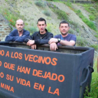 Ceferino Fernández, Leandro González, Ruy Manuel Dos Anjos, y Julio Botana, en Torre.