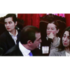 El abogado Fermín Guerreo consuela a Raquel Gago tras escuchar el veredicto de culpable, detrás Triana y Montserrat con su abogado