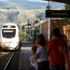 El Alvia hizo su primera parada en Ponferrada a mediados de septiembre