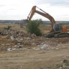 Obras de sellado del vertedero de residuos urbanos de Astorga