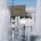 Fuente de la glorieta del Ayuntamiento de San Andrés del Rabanedo