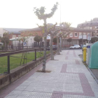 Zona colegial, donde se aprecia el fuerte olor a marihuana.