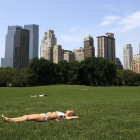 La ola de calor en Nueva York provoca altas temperaturas.