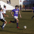 La Bañeza en un partido de la presente temporada. FERNANDO OTERO