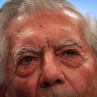 El escritor peruano Mario Vargas Llosa en una de sus últimas apariciones públicas