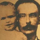 José Martí, con su hijo José Francisco en brazos