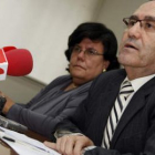 Mercedes Fernández Gordón y Mariano Arranz, ayer, durante la rueda de prensa.