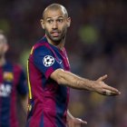 Mascherano seguirá en el Barça hasta junio de 2019. GARCÍA