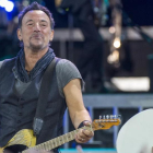 Bruce Springsteen, durante el concierto de mayo del 2016 en Barcelona.