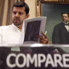 El presidente de la plataforma de víctimas, Domínguez. JAVIER LIZÓN