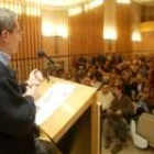 Intervención de Francisco Fernández ante la asamblea de la agrupación local del PSOE