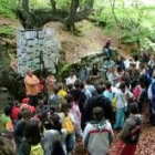 Alumnos de seis colegios asistieron el pasado mes de junio a la presentación del libro en el bosque