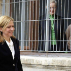 La infanta Cristina llega a la Audiencia de Palma, el pasado 8 de febrero.