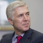 El juez Neil Gorsuch, que ha tomado posesión en el Tribunal Supremo.