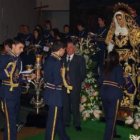 Un momento del besamanos de Jesús Divino Obrero.