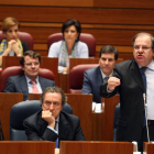 Intervención del presidente de la Junta, Juan Vicente Herrera, en el Pleno de las Cortes.