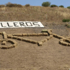 Una bibicleta construida con alpacas ‘recibirá’ a la Vuelta en el término de Olleros de Sabero.