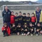 Formación del Cuatrovientos B que milita en la 2.ª Provincial Benjamín