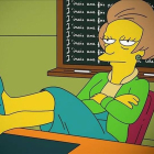 Edna Krabappel, la profesora de Bart Simpson, en 'Los Simpson'.