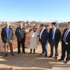 La presidenta visitó ayer las obras de abastecimiento de agua llevadas a cabo en Ardoncino.