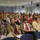 Asistentes a la jornada celebrada por Ceres León ayer en Santa María del Páramo.
