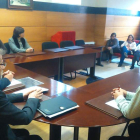 La entrega de diplomas tuvo lugar en el salón de plenos del Ayuntamiento de Camponaraya.