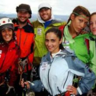 Los seis jóvenes aventureros que serán durante cinco episodios discípulos de Jesús Calleja en Cuatro
