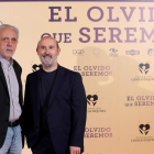El director Fernando Trueba y el actor Javier Cámara. KIKO HUESCA