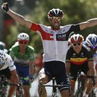 El belga Jonas Van Genechten ganó la séptima etapa. J. LIZÓN