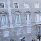 El Palau de la Generalitat en la plaza de Sant Jaume. ALBERTO ESTÉVEZ