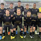 Formación inicial del Atlético Bembibre que no pudo sacar un resultado positivo en Santa Marta. AT. BEMBIBRE