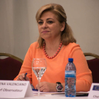 La socialista Elena Valenciano. BAHARE KHODABANDE