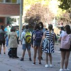 Imagen del inicio del curso escolar en Ponferrada. ANA F. BARREDO