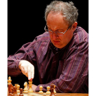 Boris Gelfand mostró su genialidad en la final del Magistral de Ajedrez Ciudad de León. FERNANDO OTERO