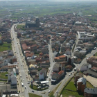 Vista aérea de la ciudad de Astorga, en una imagen de archivo.