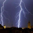 Tormenta sobre la ciudad