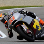 Tito Rabat, durante la calificación del GP de la República Checa, en Brno.